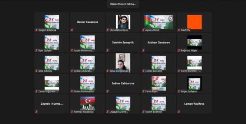 “Cümhuriyyət dövründəki Qarabağ” mövzusunda görüş keçirilib-FOTO
