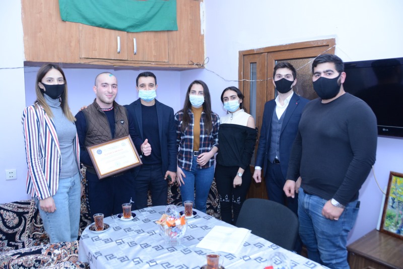 UNEC qəhrəmanları: Vətən müharibəsi qazisi Ağəli Quliyev