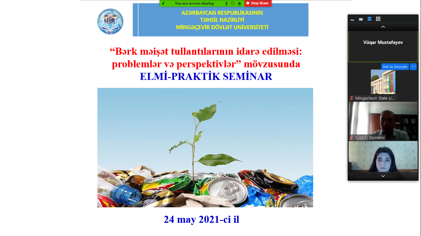 MDU-da elmi-praktik seminar keçirildi  