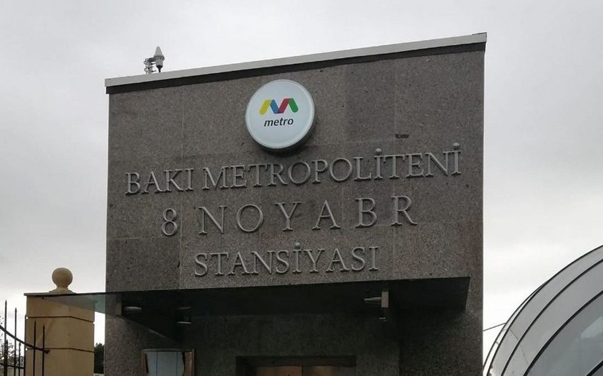 Metronun “8 Noyabr” stansiyası istifadəyə verildi  