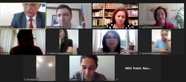 MDU-da Erasmus+ layihəsi çərçivəsində görülən işlərin monitorinqi keçirilib-FOTO