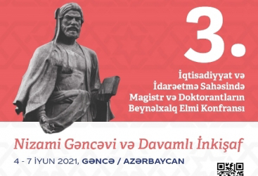 “Nizami Gəncəvi və davamlı inkişaf” konfransı keçiriləcək