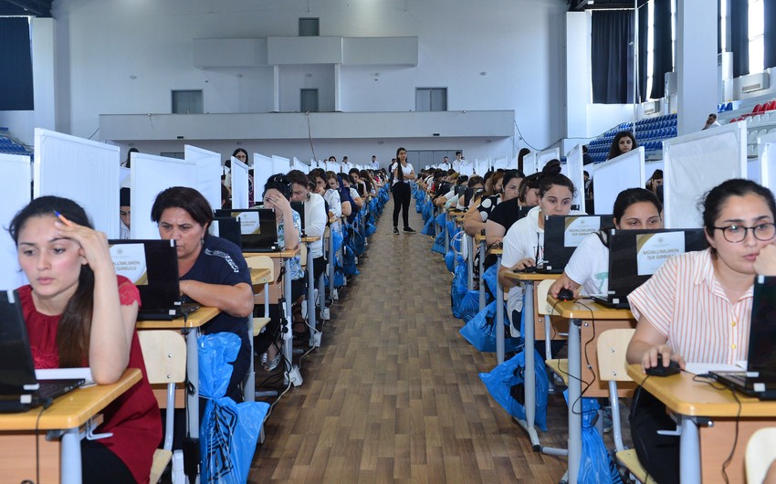 Vakant dövlət qulluğu vəzifələri üzrə 135 namizəd uğur qazanıb  