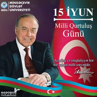 MDU rektoru professor-müəllim heyətini Milli Qurtuluş Günü münasibəti ilə təbrik edib