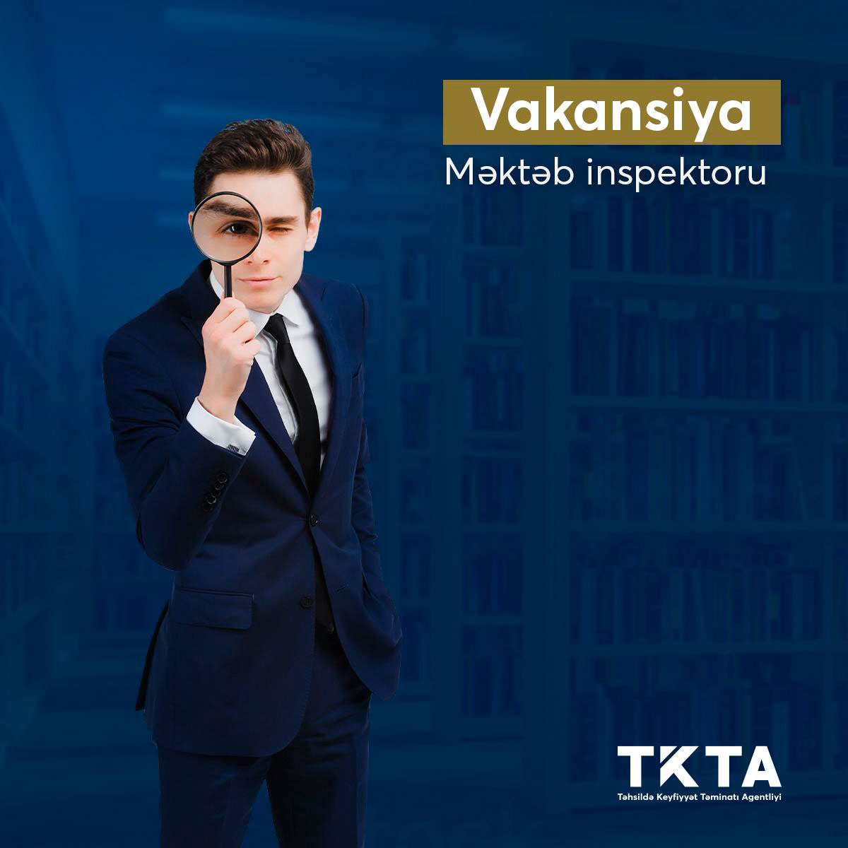 “Məktəb inspektoru” vəzifəsi üzrə vakansiya elan edilir  