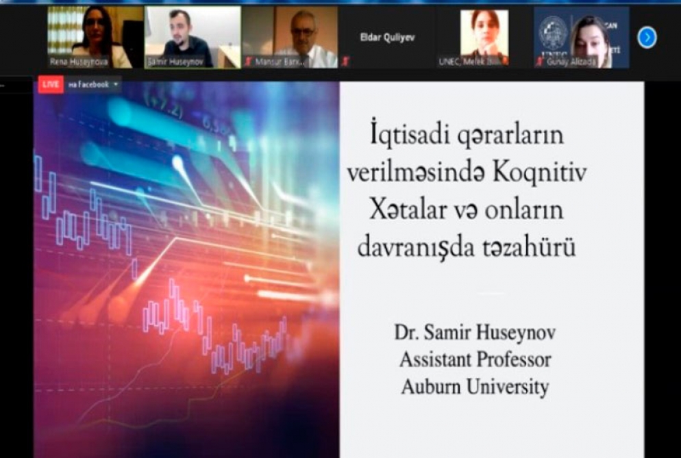 Elmi seminar: İqtisadi qərarların verilməsində koqnitiv xətalar və onların davranışda təzahürü  