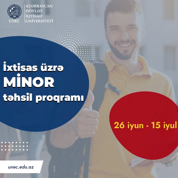 UNEC-də yenilik: İxtisas üzrə Minor təhsil proqramı