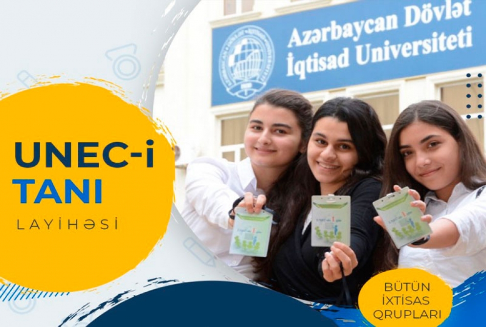 “UNEC-i tanı” layihəsi abituriyentlərə ixtisas seçimində dəstək olmağa davam edir