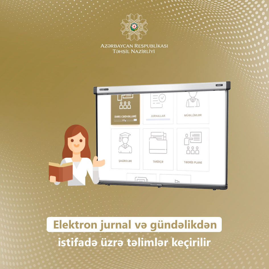Elektron jurnal və gündəlikdən istifadə üzrə təlimlər həyata keçirilir    