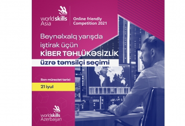 Azərbaycan “WorldSkills Asia 2021” bacarıq yarışlarında təmsil olunacaq  