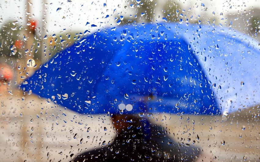 Sabah temperatur 36 dərəcəyə yüksələcək, bölgələrə yağış, dolu yağacaq