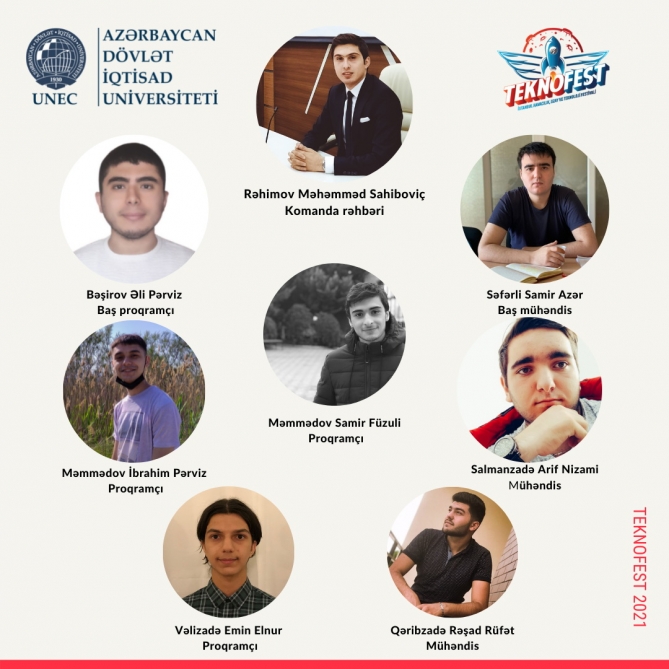UNEC tələbələri “TEKNOFEST”in finalında yarışacaqlar