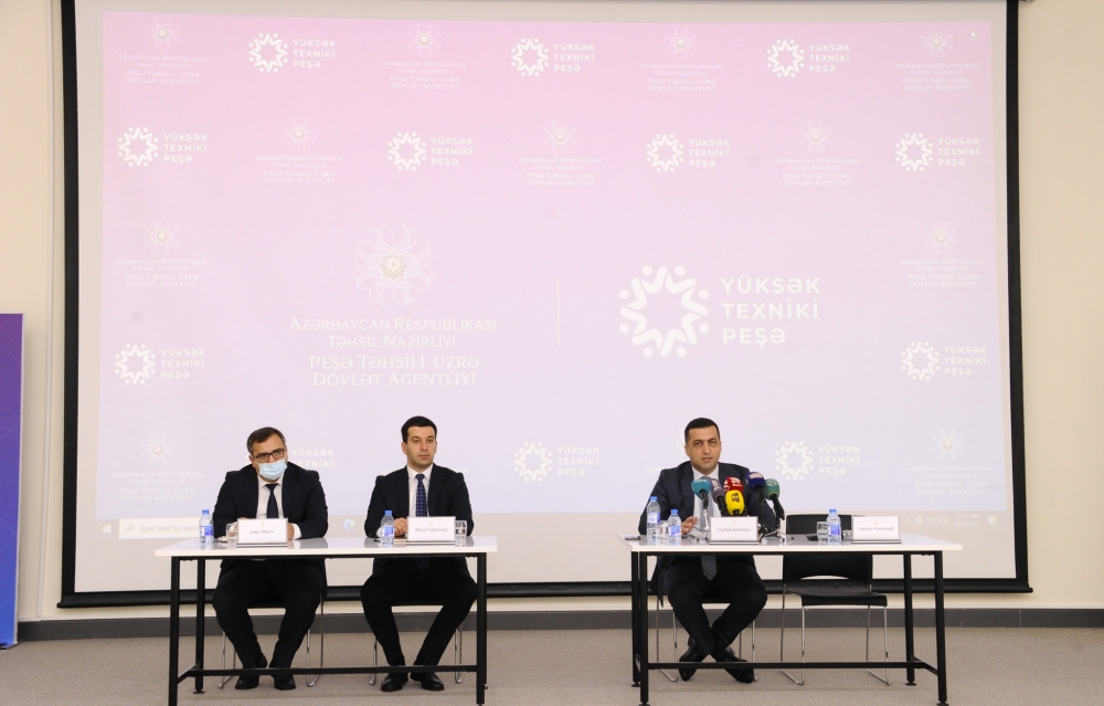 Peşə təhsili üzrə qəbul planına 20 yeni ixtisas əlavə olunub