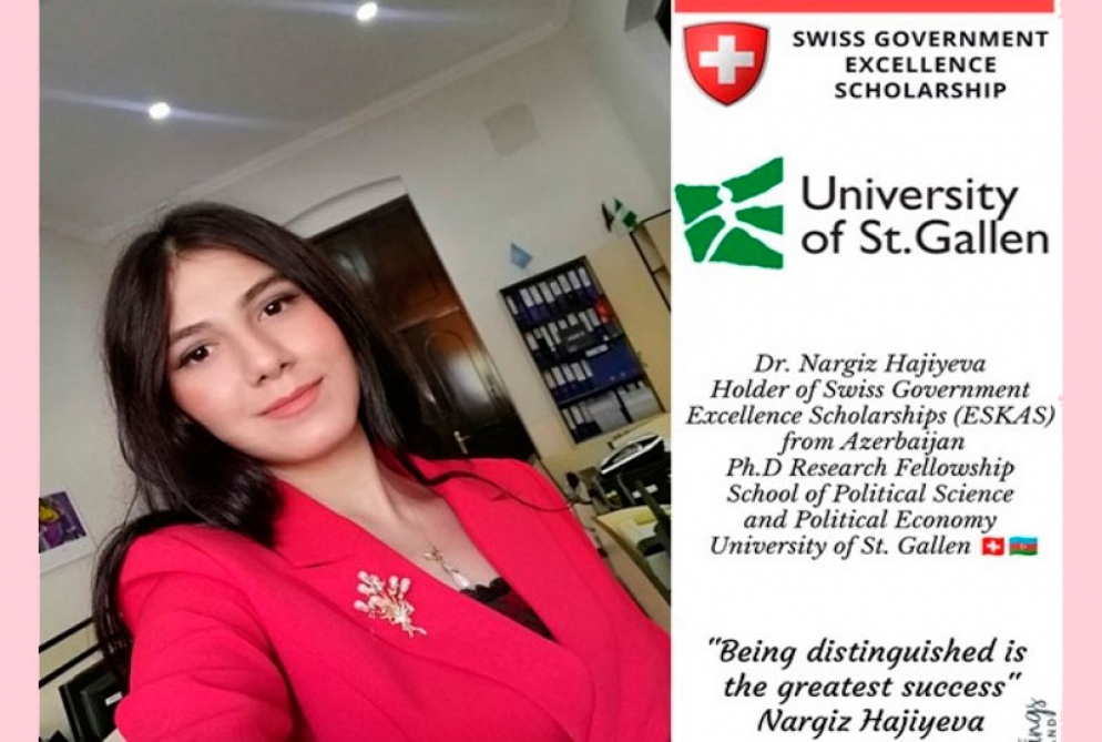 UNEC-in gənc əməkdaşı İsveçrədə tədqiqat aparacaq  