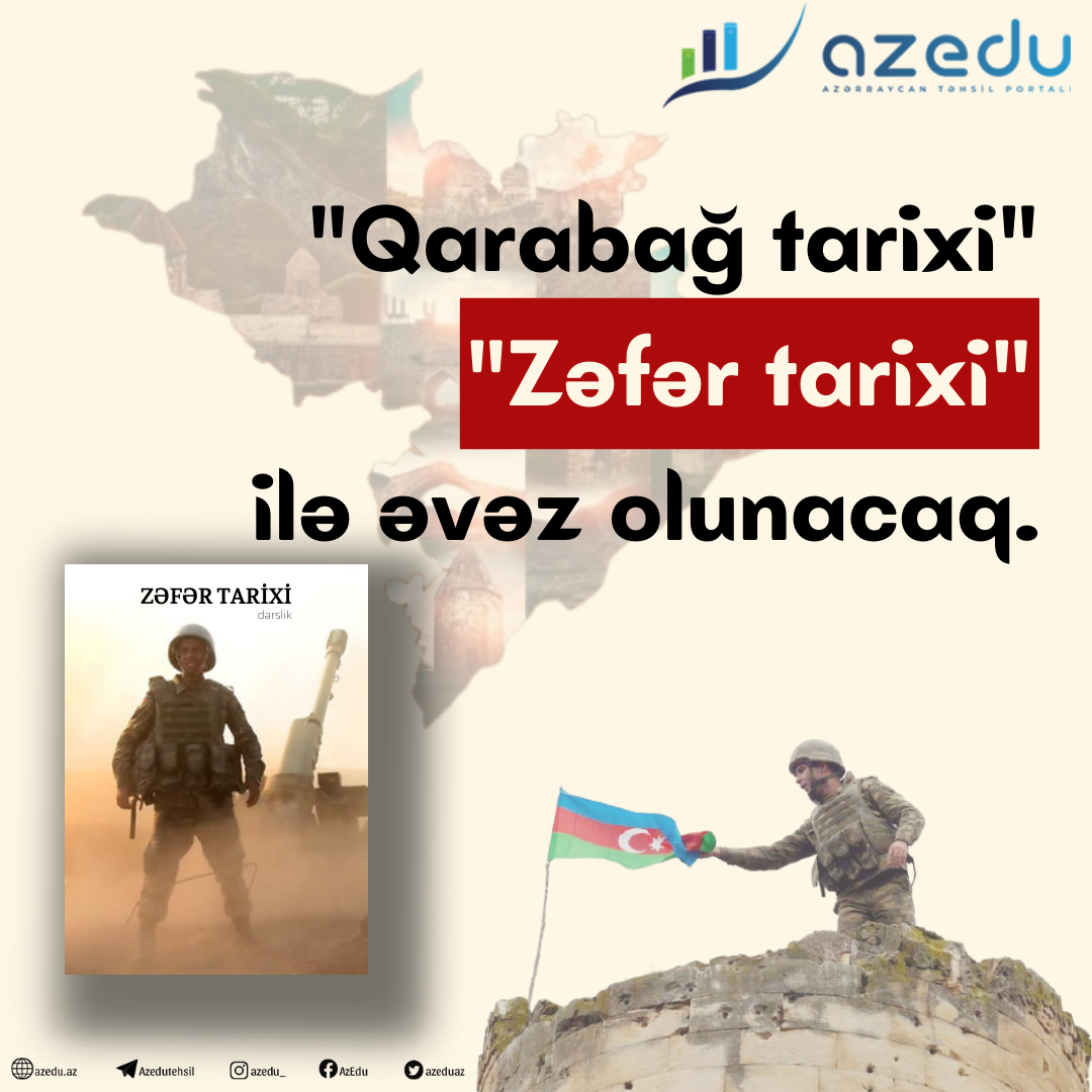 ”Zəfər tarixi” fənnini kimlər tədris edəcək? -Sədr müavinindən açıqlama