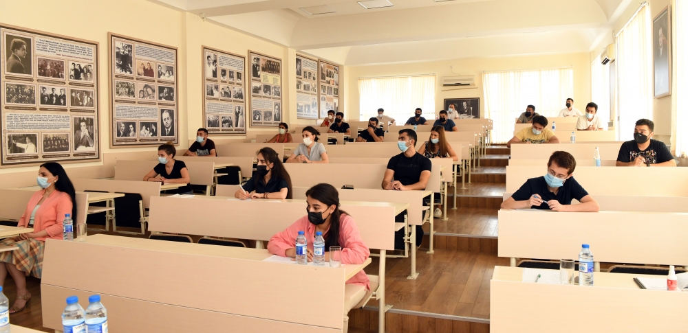 Dövlət Neft və Sənaye Universitetində doktoranturaya qəbul imtahanı keçirilir