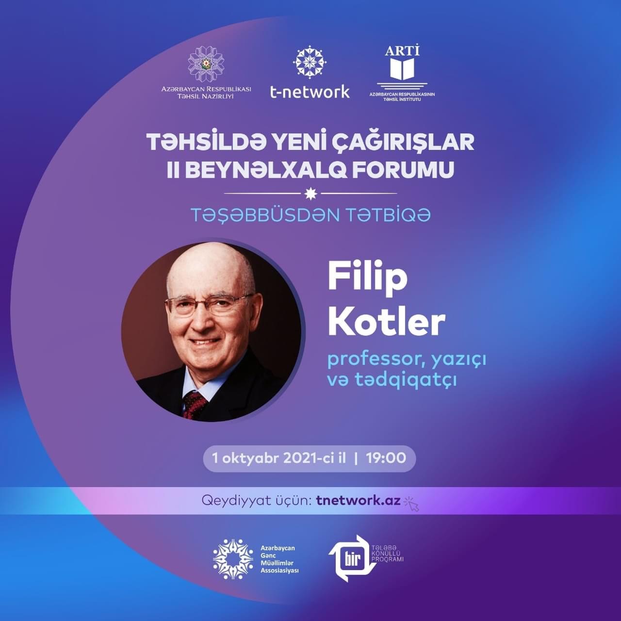 Təhsildə Yeni Çağırışların növbəti spikeri bu şəxs olacaq