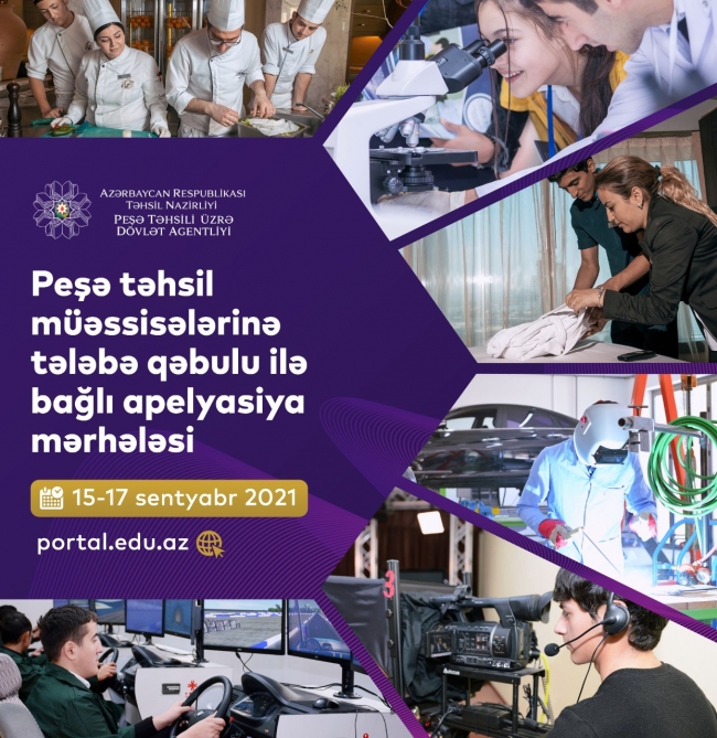 Peşə təhsil müəssisələrinə tələbə qəbulu ilə bağlı apellyasiya müraciətlərinə baxılır  
