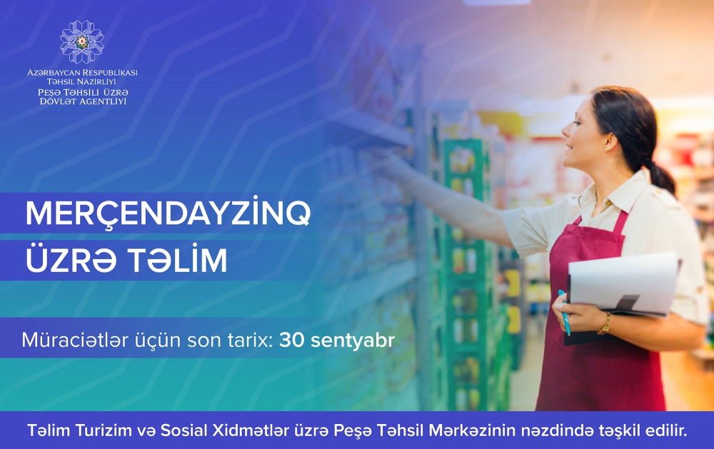 Merçendayzinq üzrə qısamüddətli təlimlər keçirilir