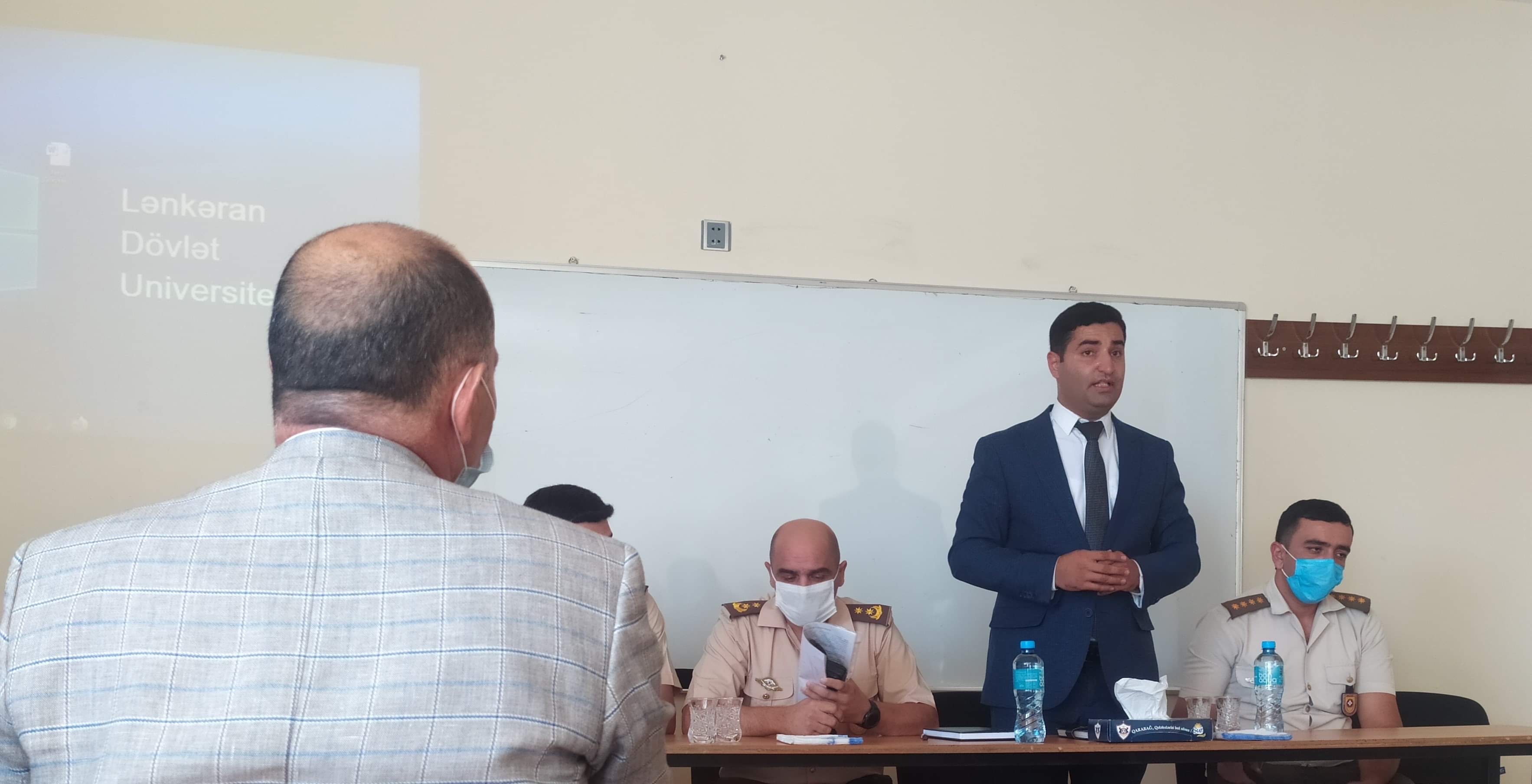 FHN-nin Dövlət Yanğın Nəzarəti Xidməti LDU-da seminar-müşavirə keçirib