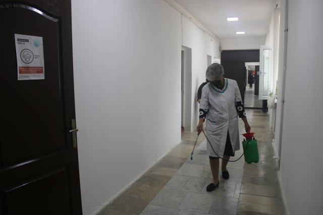 MDU-da növbəti tibbi-profilaktik və dezinfeksiya işləri aparılıb-Foto