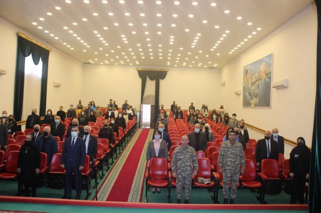 MDU-da şəhid məzun Əzəmi Hüseynova həsr olunan anım tədbiri keçirilib