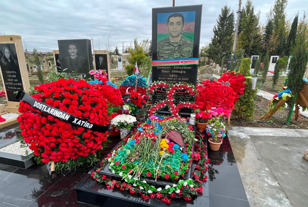 UNEC-in məzunu, Vətən müharibəsi şəhidi Süleyman Qarayevin xatirəsi anılıb