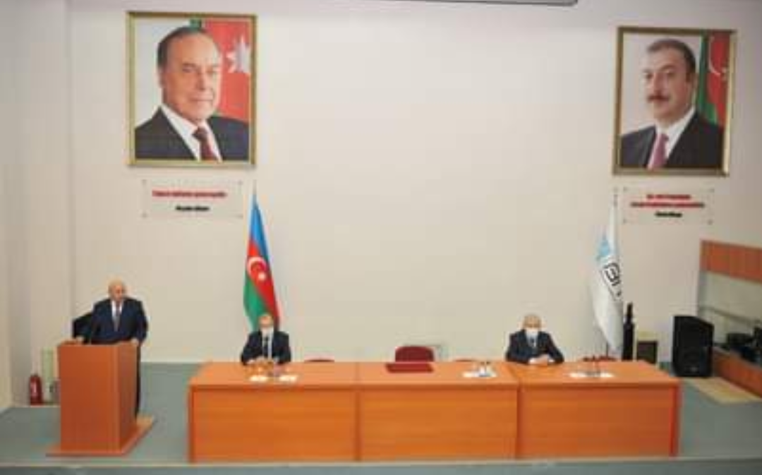 Rektor Havar Məmmədov BMU-İNHA ikili diplom proqramına qəbul olan tələbələrlə görüşüb