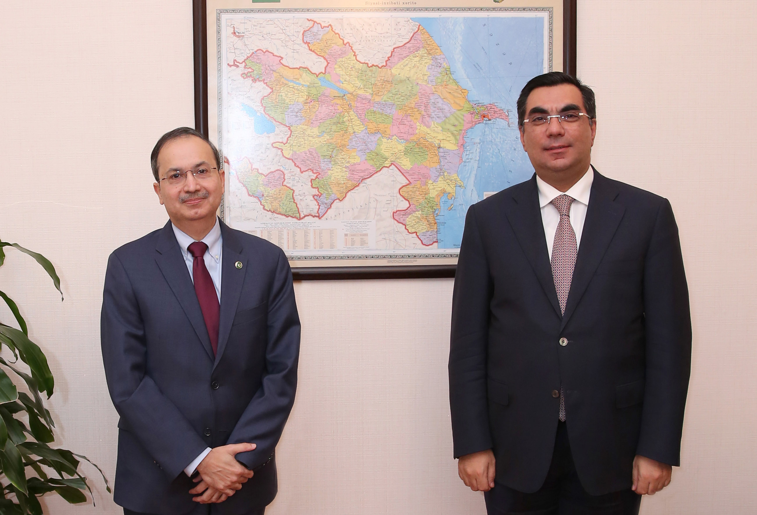 Pakistanın Azərbaycandaki səfiri Bakı Ali Neft Məktəbində