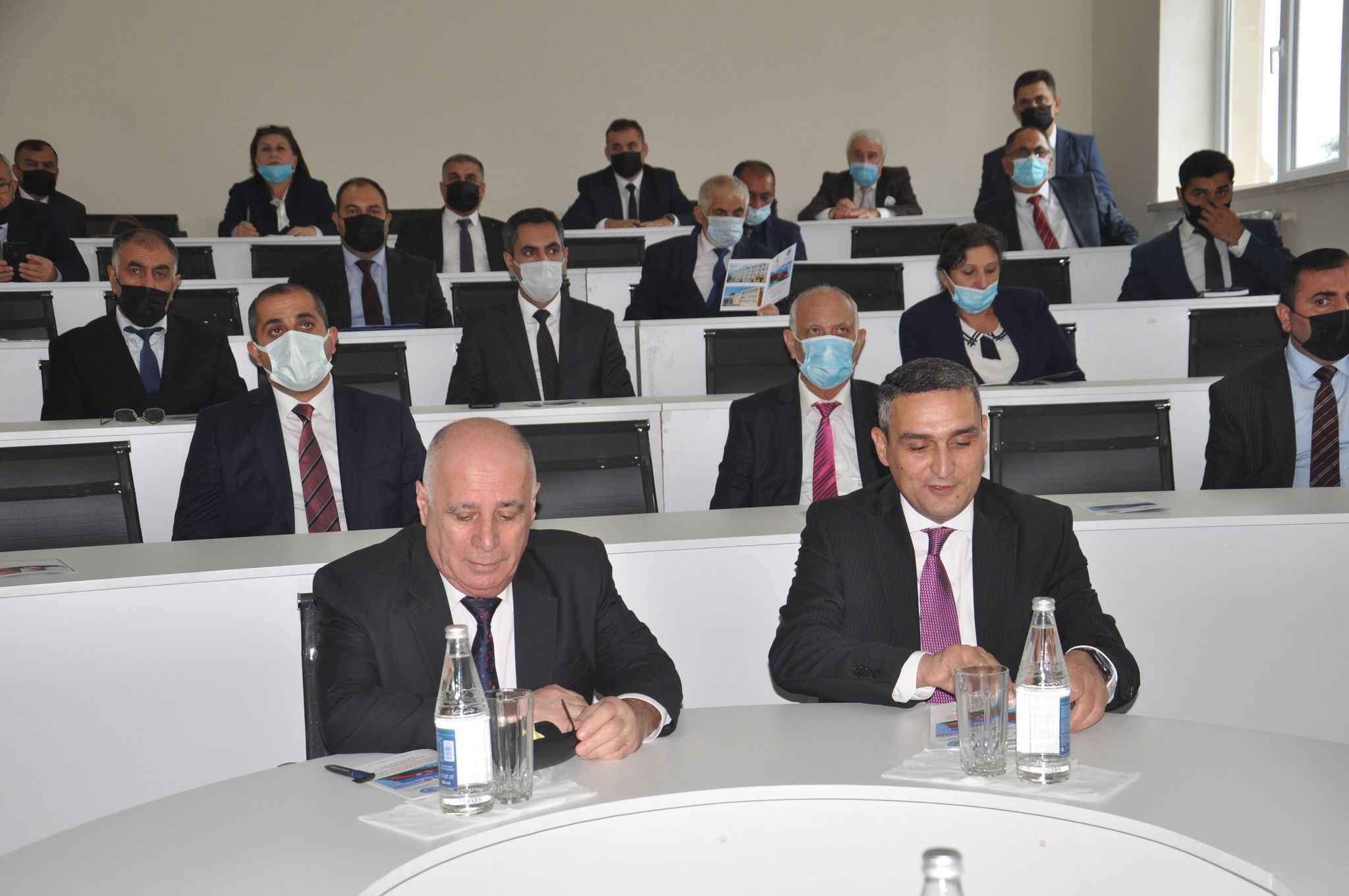 LDU-da 18 oktyabr - Dövlət Müstəqilliyimizin Bərpası Günü Elmi-nəzəri konfransla qeyd edilib-FOTO
