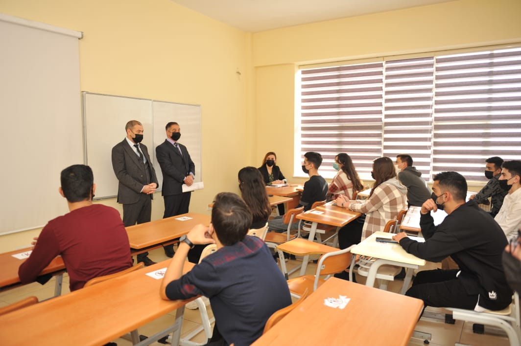 Mühəndislik fakültəsinin qrup nümayəndələri ilə görüş keçirilib