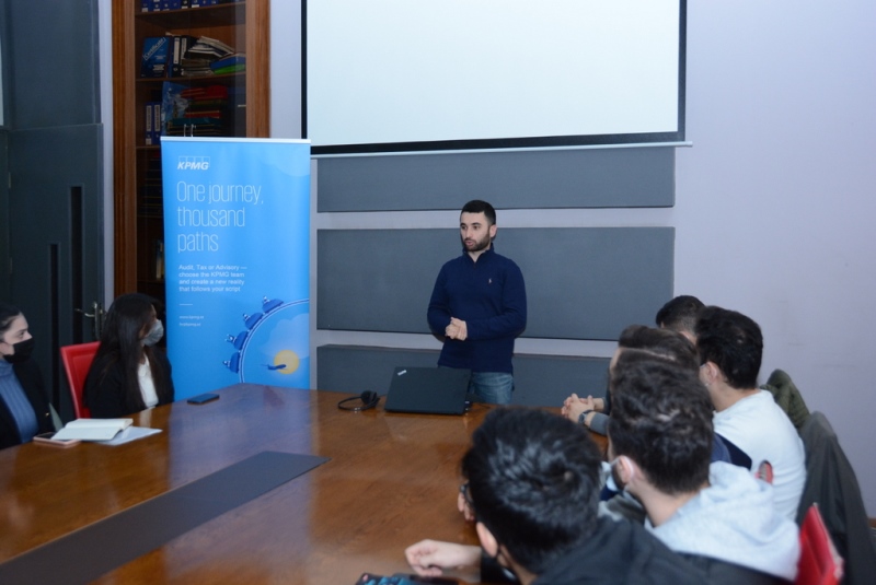 KPMG Azərbaycan şirkətinin UNEC-də Karyera Günləri davam edir-FOTO