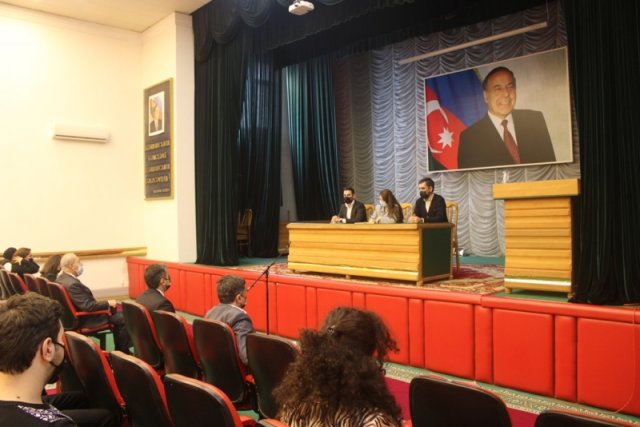 MDU-da “Atəşgah” Sığorta Şirkətinin əməkdaşları ilə görüş keçirilib-FOTO
