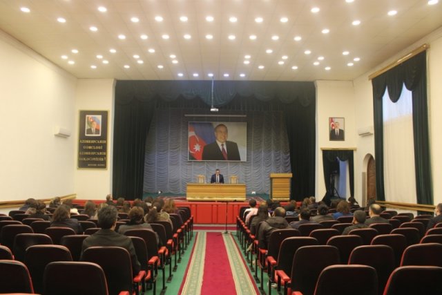 MDU-da doktorantlar və gənc tədqiqatçılarla görüş keçirilib-FOTO