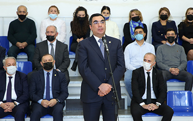 BANM-nın 10 illiyinə həsr olunmuş tələbələrin Spartakiadasına başlanılıb