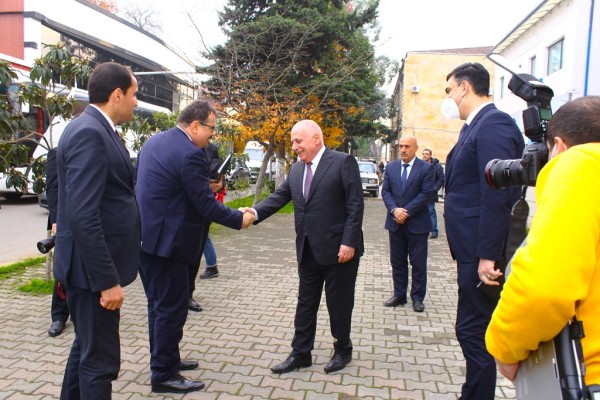 Aİ-nin Azərbaycandakı səfiri Peter Mixalko LDU-da olub
