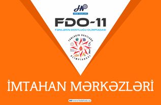 “Fənlərin Dostluğu Olimpiadası”nın imtahan məkəzləri məlum olub