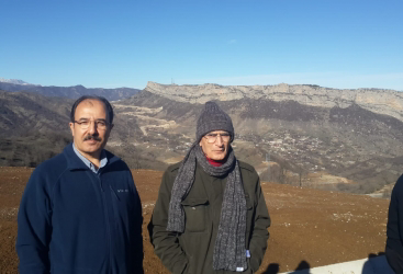 Dünya şöhrətli alim Əziz Səncər Şuşaya səfər edib