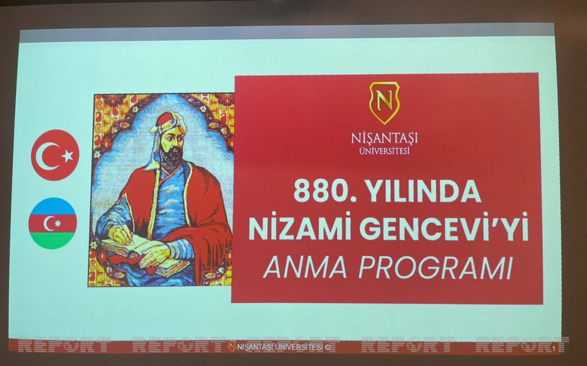 Nişantaşı Universitetində Nizami Gəncəvi adına konfrans salonu təsis olunub  