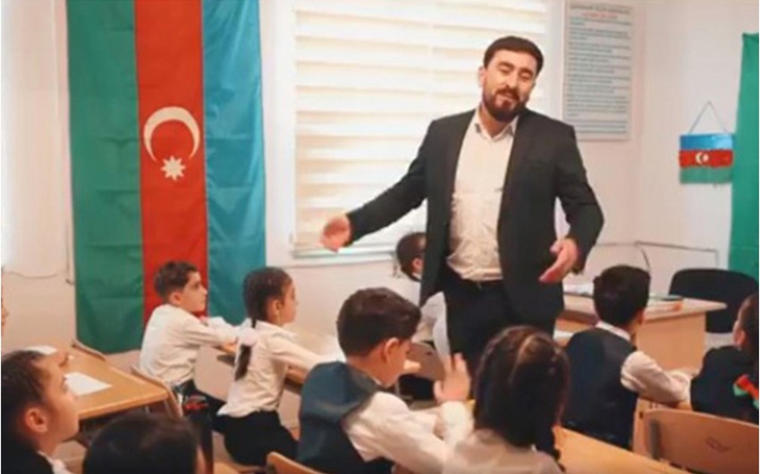 Nazir məktəbdə dini klip çəkən müəllim və şagirdə münasibət bildirdi