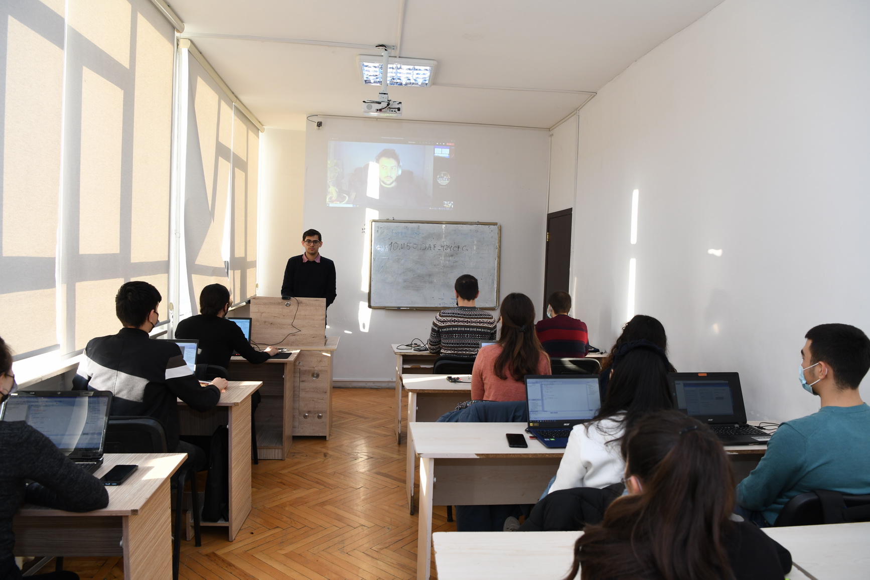 Fransa Universitetinin Azərbaycanlı müəllimi ADNSU-da tədrisə cəlb edilib