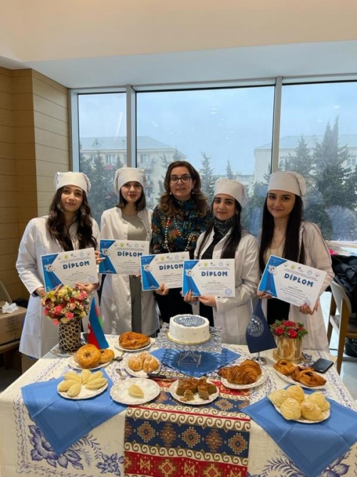 UNEC-in müəllim və tələbələri “Milli Kulinariya Mərkəzinin 30 illik yubileyi” nominasiyası üzrə qalib olublar  