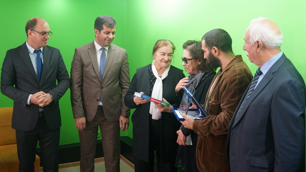 “Şirməmməd Hüseynov mükafatı” Ramiz Abutalıbovun ailəsinə təqdim edildi - FOTOLAR 