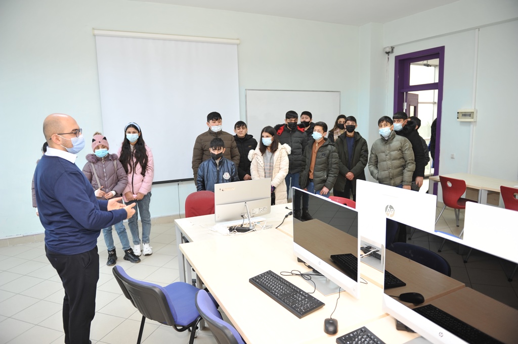 Tərtər rayonunun Seydimli kənd tam orta məktəbinin şagirdləri BMU-da olublar