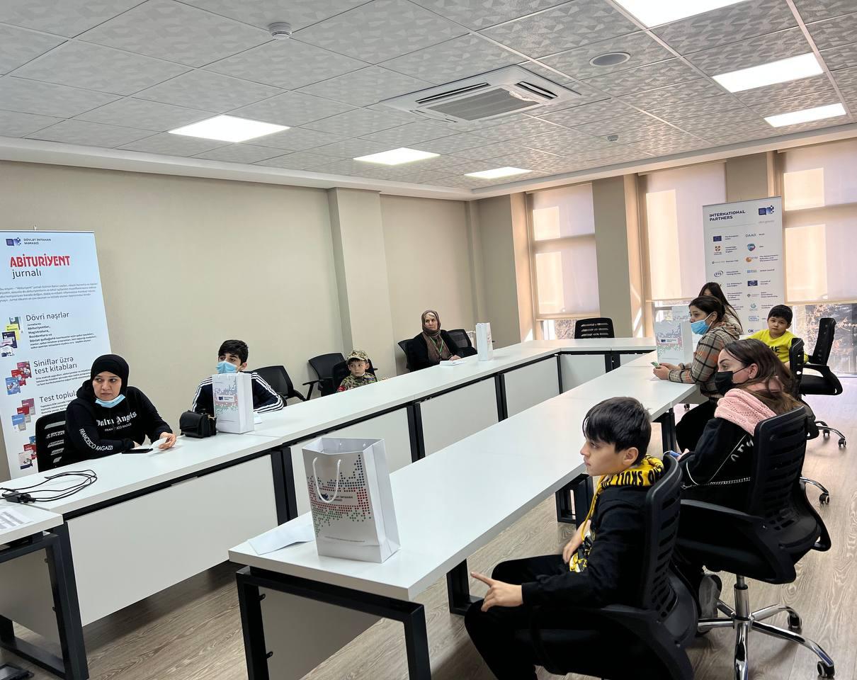 DİM Vətən müharibəsində şəhid olmuş şəxslərin məktəbli övladlarının iştirakı ilə  tədbir təşkil edib