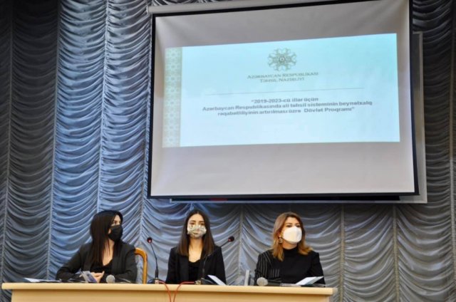 MDU-da tələbələr xaricdə doktorantura və ikili diplom proqramları barədə məlumatlandırılıblar  