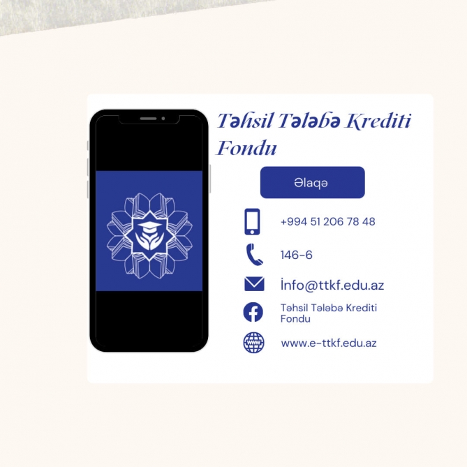 Təhsil Nazirliyi tələbə krediti ilə bağlı əlaqə vasitələrini təqdim edib