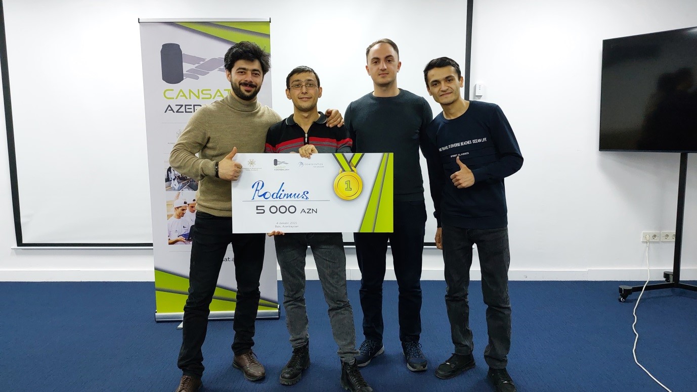 BMU-nun komandası “CanSat Azərbaycan 2020” müsabiqəsində ilk yeri tutub  