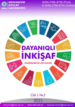 MDU-da “Dayanıqlı İnkişaf” elmi jurnalının növbəti nömrəsi nəşr olunub