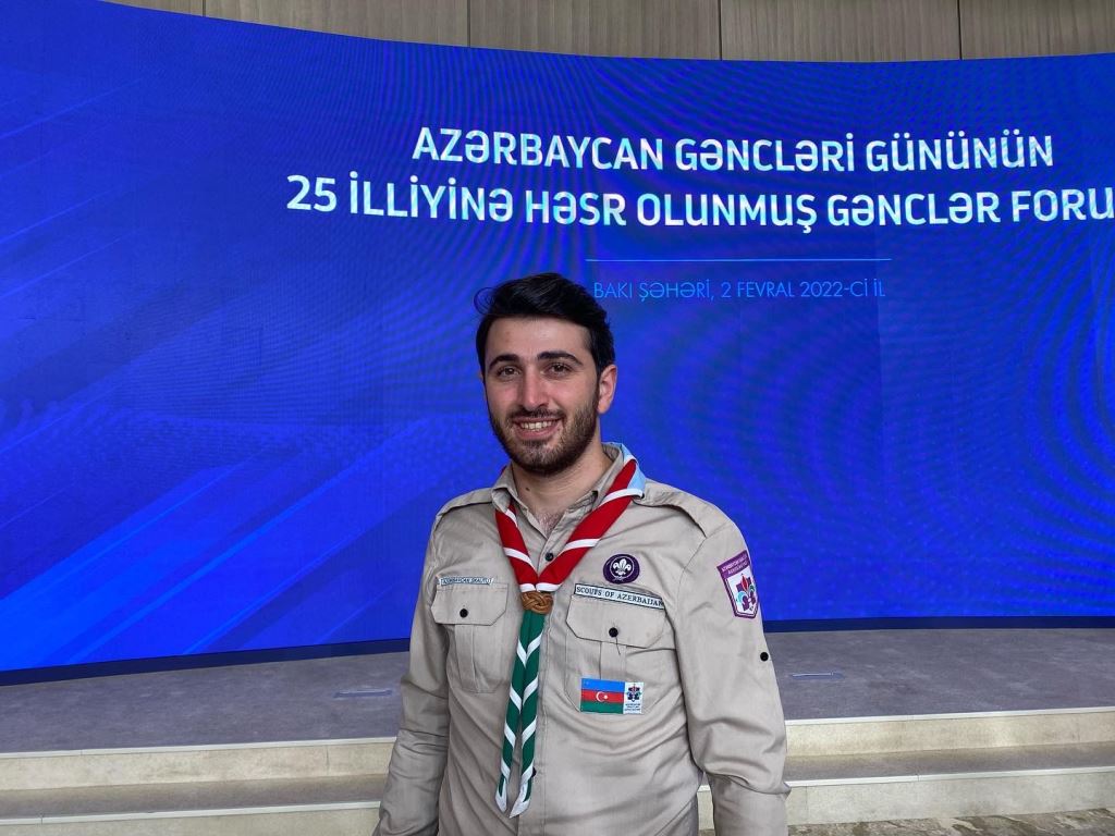 MDU tələbəsi Gənclər Forumunda iştirak edib